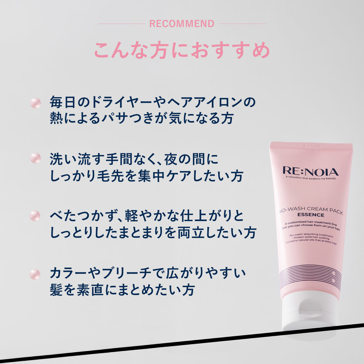 RE:NOIA ノーウォッシュクリームエッセンス TS 200mL