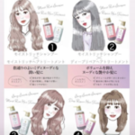 4種類のシャンプー×トリートメントの組み合わせアミノマスターシリーズ
