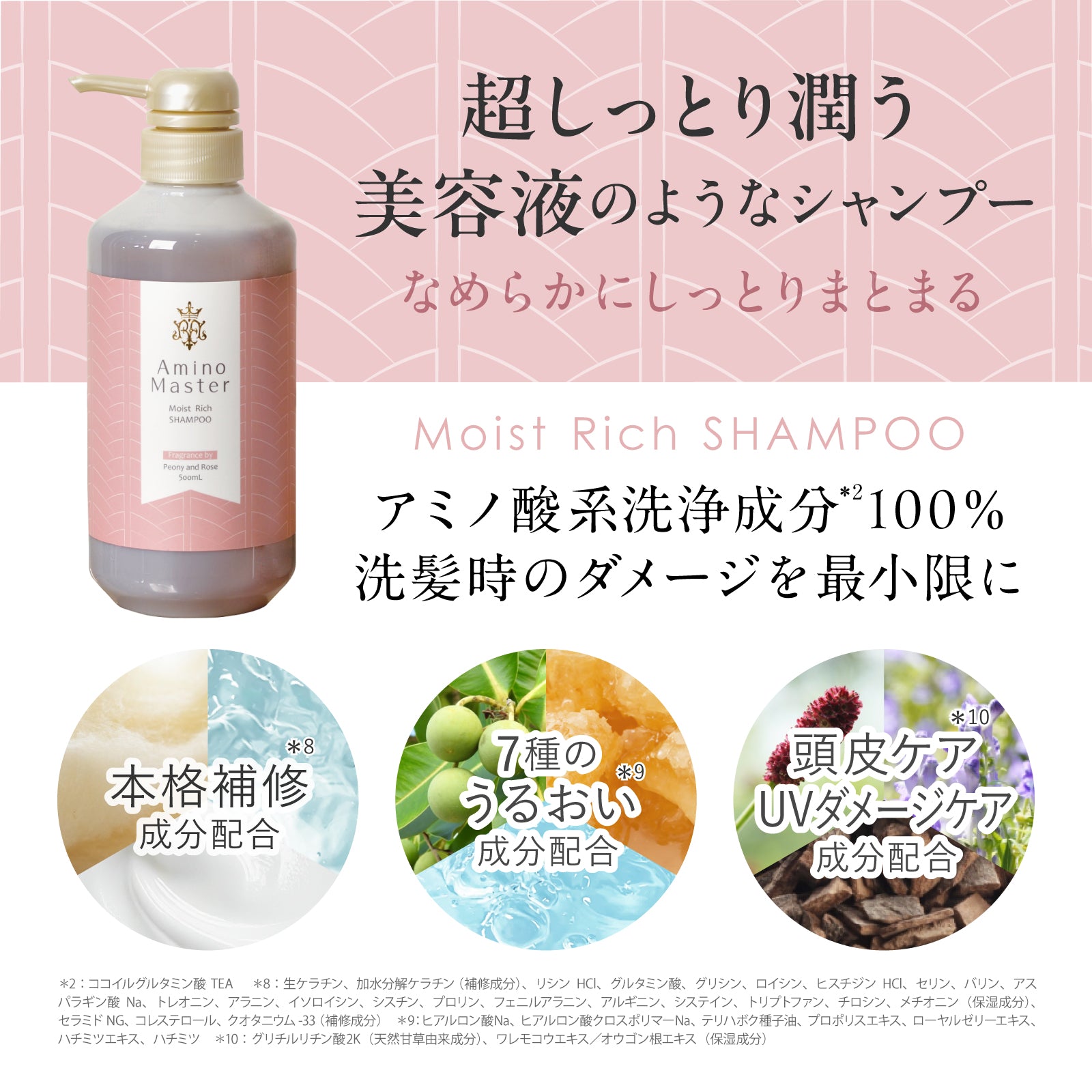 【アミノマスター】モイストリッチシャンプー