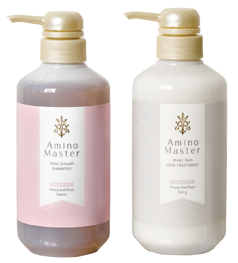 Shiny Smooth Shampoo × Moist Rich Hair Treatment