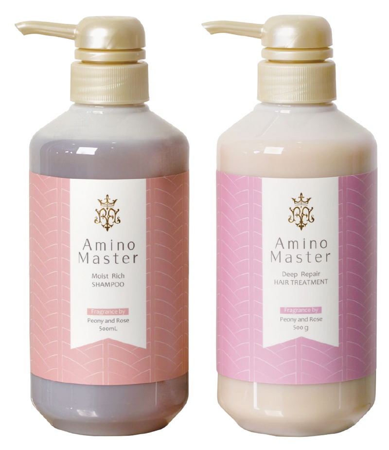Moist Rich Shampoo × Deep Repair Hair Treatment