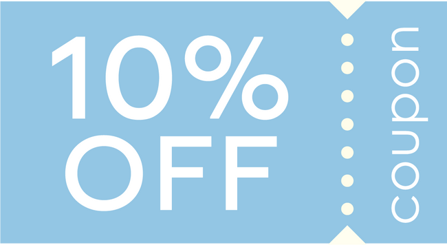10%OFFクーポン